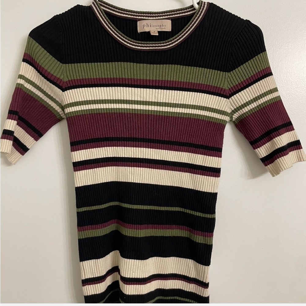 Philosophy fitted top size S